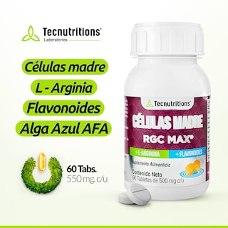 Foto 2 | Foto 2 | Suplemento Tecnutritions Células Madre 60 Tabletas