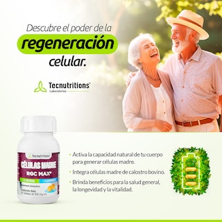 Foto 3 | Foto 3 | Suplemento Tecnutritions Células Madre 60 Tabletas
