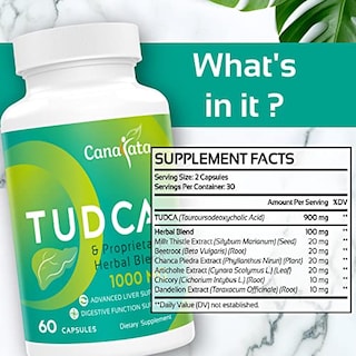 Foto 4 | Foto 4 | Suplementos Canarata Tudca Liver Support 1000 mg 60 Cápsulas - Venta Internacional