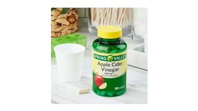 Foto 3 | Foto 3 | Vinagre de Sidra de Manzana 450mg Spring Valley 100 Cápsulas
