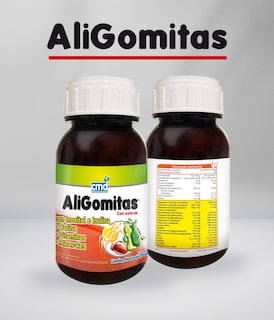 Foto 4 | Foto 4 | Aligomitas Dúo Vitaminas Y Minerales con 60 Gomitas Masticables Sabor Limón Naranja y Piña para Niños