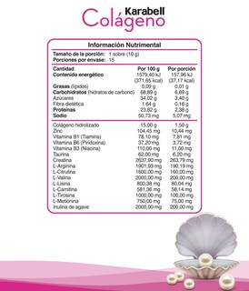 Foto 2 | Foto 2 | Karabell Colágeno Dúo Vitaminas Y Aminoácidos Con 15 Sobres