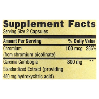 Foto 2 | Foto 2 | Garcinia Cambogia 800mg Spring Valley 90 Capsulas