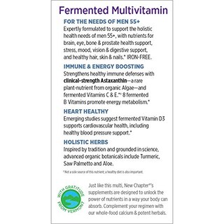 Foto 7 | Foto 7 | Multivitamínico New Chapter Every Man's One Daily 55+ 90 Unidades - Venta Internacional.
