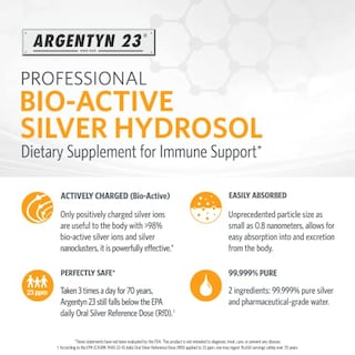 Foto 4 | Foto 4 | Suplemento Argentyn 23 Professional Bio-active Silver 59ml - Venta Internacional