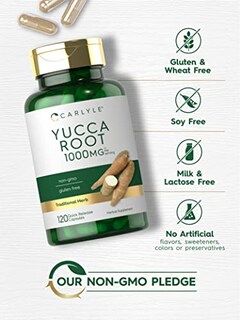Foto 4 | Foto 4 | Suplemento De Raíz De Yuca Carlyle 1000 Mg 120 Cápsulas Sin Ogm - Venta Internacional.