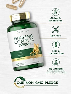 Foto 4 | Foto 4 | Suplemento Complejo De Extracto De Ginseng Carlyle 200 Cápsulas - Venta Internacional.