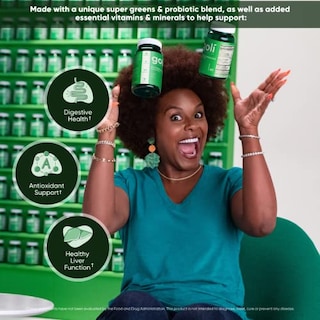 Foto 3 | Foto 3 | Gomitas Supergreen Con Vitamina Goli, 180 Unidades, Esenciales, Veganas - Venta Internacional.