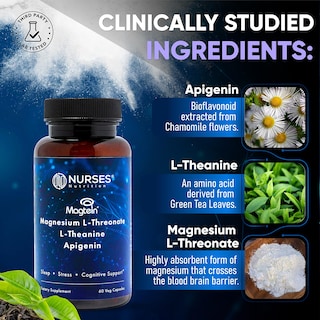 Foto 4 | Foto 4 | Cápsulas De L-treonato De Magnesio Supplement Nurses Nutrition - Venta Internacional.