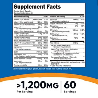 Foto 2 | Foto 2 | Multivitamínico Nutricost Para Hombres 120 Cápsulas - Vitamins & Min - Venta Internacional.