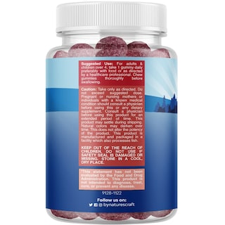 Foto 2 | Foto 2 | Gomitas De Magnesio Natures Craft Relaxing Calm Kids 85 Mg - Venta Internacional.