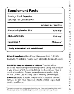 Foto 2 | Foto 2 | Tipo De Suplemento: Cero Fosfatidilserina, 3 Veces Más Fuerte Que El Cerebro - Venta Internacional.