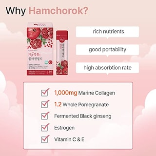 Foto 5 | Foto 5 | Gelatina De Colágeno Hamchorok Rg+ Antienvejecimiento Granada 20 G X 14 - Venta Internacional.