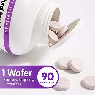 Foto 5 | Foto 5 | Obleas Masticables para Niños con Vitamina C Natural Factors 500 Mg 90 Masticables - Venta Internacional