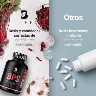 Foto 4 | Foto 4 | Suplemento B Lkife Bps de 90 Cápsulas