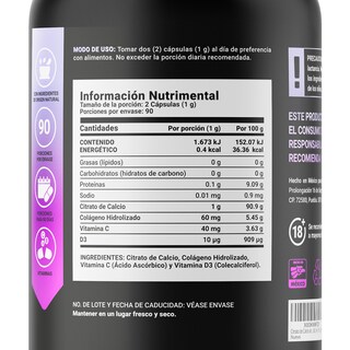 Foto 2 | Foto 2 | Suplemento B Life Caltrato y D3 de 180 Cápsulas