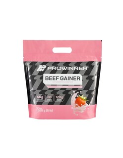 Foto 1 | Foto 1 | Suplemento Beef Gainer ProWinner Sabor Fresa 2.2 kg