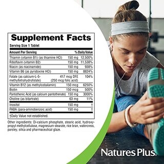 Foto 5 | Foto 5 | Suplemento Nature's Plus Mega B-150 Complex 90 Tabletas - Venta Internacional