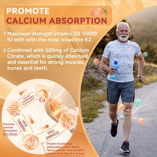 Foto 3 | Foto 3 | Complementa las Gomitas Rellenas de Vitamina D3k2 Sin Azúcar De Lilicare - Venta Internacional