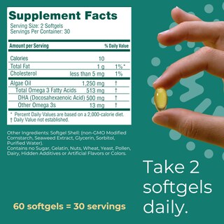Foto 6 | Foto 6 | Suplemento Iwi Life Dha Omega-3 60 Cápsulas Blandas 30 Porciones - Venta Internacional