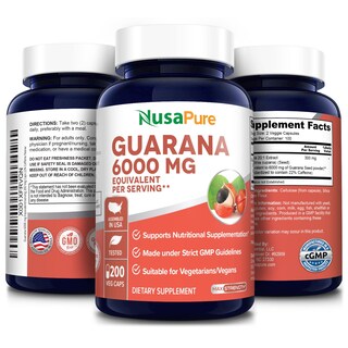 Foto 4 | Foto 4 | Suplemento Nusapure Extracto de Guaraná 200 Cápsulas - Venta Internacional