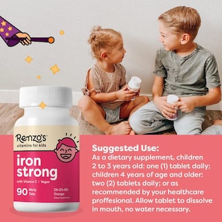 Foto 5 | Foto 5 | Suplementos de Hierro para Niños 90 Tabletas Melty - Venta Internacional
