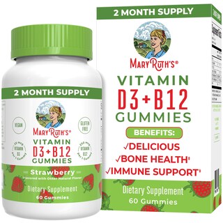 Foto 1 | Foto 1 | Suplemento Gomitas Veganas con Vitamina D3 y B12 de Maryruth Organics - Venta Internacional