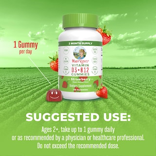 Foto 6 | Foto 6 | Suplemento Gomitas Veganas con Vitamina D3 y B12 de Maryruth Organics - Venta Internacional