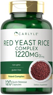 Foto 1 | Foto 1 | Suplemento de Arroz de Levadura Roja y Policosanol Carlyle 1220 Mg 120 Cápsulas