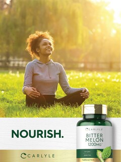 Foto 6 | Foto 6 | Suplemento de Melón Amargo Carlyle en Cápsulas de 1200mg 180 Unidades - Venta Internacional