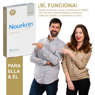 Foto 4 | Foto 4 | Tratamiento para Eliminar Canas Nourkrin Radiance con Marilex 30 Tabletas