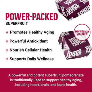 Foto 2 | Foto 2 | Suplemento Force Factor Pomegranate Soft Chews 30 Unidades - Venta Internacional