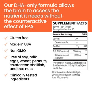 Foto 4 | Foto 4 | Suplemento Lifeseasons Neuroq Memory Dha-400 Omega-3 120 Cápsulas Blandas - Venta Internacional