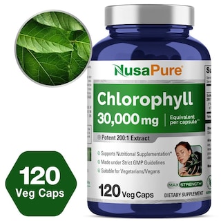 Foto 5 | Foto 5 | Suplemento Nusapure de Clorofila 120 Cápsulas Vegano - Venta Internacional