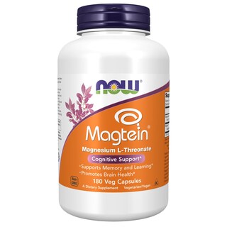 Foto 1 | Foto 1 | Suplemento Now Magtein Magnesio L-Treonato 180 Cápsulas Vegetarianas - Venta Internacional