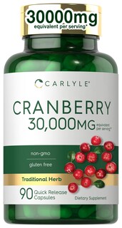 Foto 1 | Foto 1 | Suplemento Carlyle Cranberry 30,000 mg 90 Cápsulas - Venta Internacional