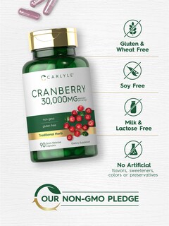 Foto 4 | Foto 4 | Suplemento Carlyle Cranberry 30,000 mg 90 Cápsulas - Venta Internacional