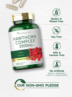 Foto 4 | Foto 4 | Suplemento Carlyle Hawthorn Berry Complex 2500 Mg 120 Cápsulas - Venta Internacional