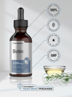 Foto 6 | Foto 6 | Suplemento Horbaach Gotas Líquidas De Biotina 10000 mcg 120 ml - Venta Internacional