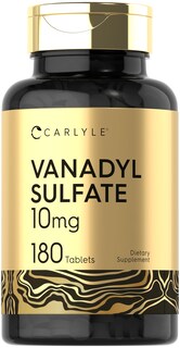 Foto 1 | Foto 1 | Suplemento de Sulfato de Vanadilo Carlyle 10 Mg 180 Tabletas Vegetarianas