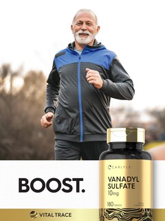 Foto 7 | Foto 7 | Suplemento de Sulfato de Vanadilo Carlyle 10 Mg 180 Tabletas Vegetarianas