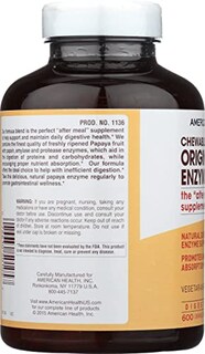 Foto 5 | Foto 5 | Suplementos American Health Papaya Enzyme Original 600 Table - Venta Internacional