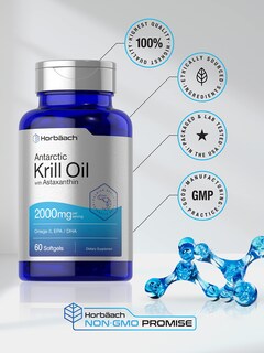 Foto 5 | Foto 5 | Suplemento Horbäach Aceite de Krill 60 Cápsulas-Venta Internacional