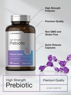 Foto 4 | Foto 4 | Suplemento Horbaach Prebiotic 120 Píldoras en Polvo de 1000 mg - Venta Internacional