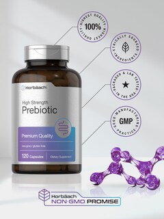 Foto 6 | Foto 6 | Suplemento Horbaach Prebiotic 120 Píldoras en Polvo de 1000 mg - Venta Internacional
