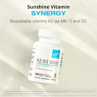 Foto 2 | Foto 2 | Suplemento Xymogen K2-D3 5000 de Vitamina D3 5000 Ui con K2 MK-7 - Venta Internacional