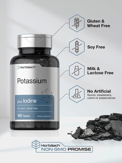Foto 4 | Foto 4 | Suplemento Horbäach Potassium Plus Yodo 180 Comprimidos - Venta Internacional