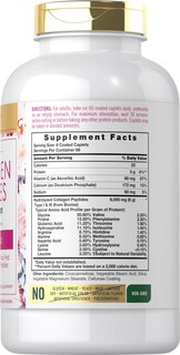 Foto 2 | Foto 2 | Suplemento de Péptidos de Colágeno Carlyle 6000 mg con Vitamina C 400 Cápsulas - Venta Internacional