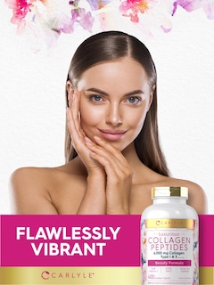 Foto 6 | Foto 6 | Suplemento de Péptidos de Colágeno Carlyle 6000 mg con Vitamina C 400 Cápsulas - Venta Internacional
