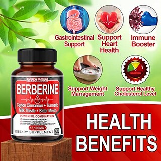 Foto 4 | Foto 4 | Suplemento Aumeto Berberine 13100 Mg con Turma de Canela de Ceilán - Venta Internacional